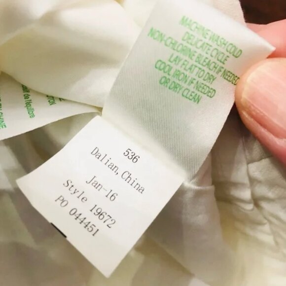 Lilly Pulitzer Dress Mila White & Gold Shift Size 0 - Picture 7 of 10